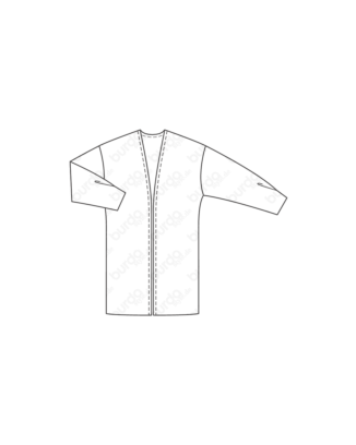 Cardigan en Bouclette 102 | Burda Style 11/19
