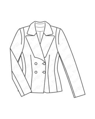 Blazer en Laine 114 | Burda Style 10/19