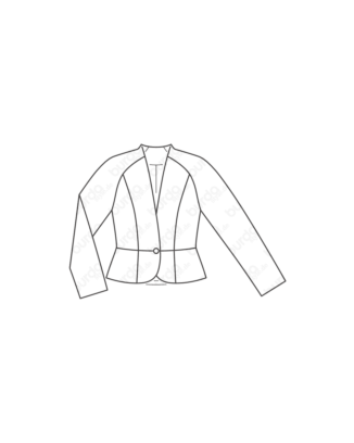 Veste en Cuir synthétique 116 | Burda Style 11/19