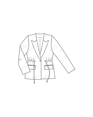 Veste en Crêpe 118 | Burda Style 10/19