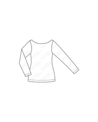 Top en Jersey 118 | Burda Style 11/19