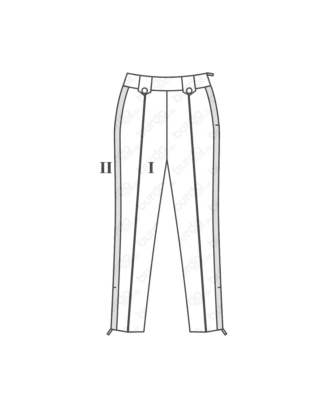Pantalon en Jersey 120 | Burda Style 12/19