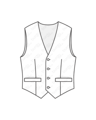 Gilet en Laine 121 | Burda Style 10/19