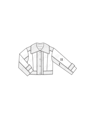 Veste en Laine 121 | Burda Style 11/19