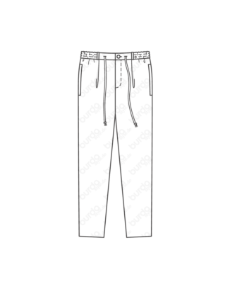 Pantalon en Laine 122 | Burda Style 10/19