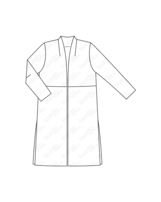 Manteau en Laine 123 | Burda Style 10/19