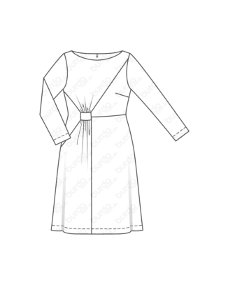 Robe en Jersey 124 | Burda Style 10/19