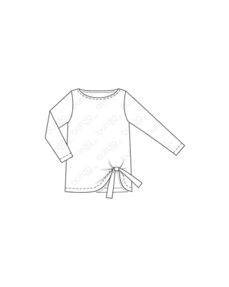 Top en Jersey 127 | Burda Style 12/19