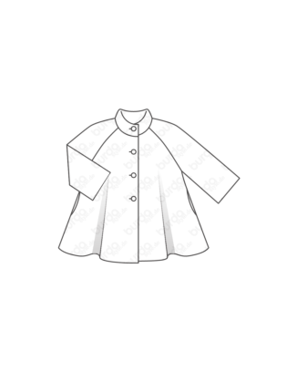 Manteau en Laine 129 | Burda Style 12/19