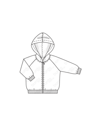 Veste en Jersey 130 | Burda Style 11/19