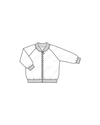 Veste en Jersey 131 | Burda Style 11/19