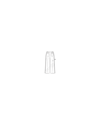 Pantalon en Laine 113 | Burda Style 01/20