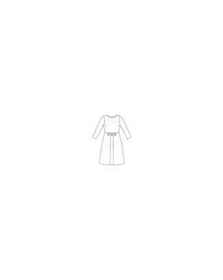 Robe en Coton 112 | Burda Style 02/20