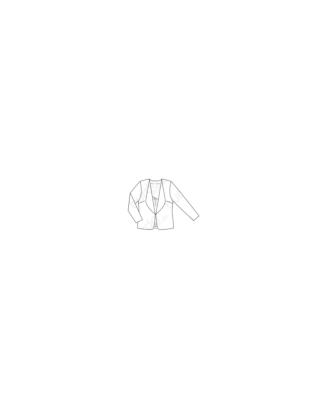 Veste en Jersey 122 | Burda Style 02/20