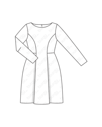 Robe en Laine 109 | Burda Style 10/19