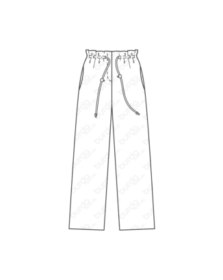 Pantalon en Crêpe 111 | Burda Style 10/19