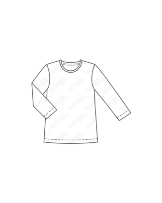 Top en Jersey 116 | Burda Style 10/19
