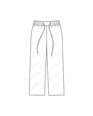 Pantalon en Crêpe 127 | Burda Style 10/19