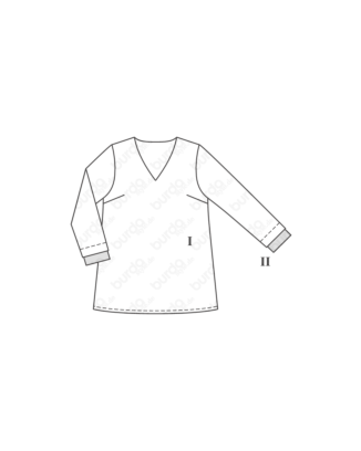 Tunique en Viscose 127 | Burda Style 11/19