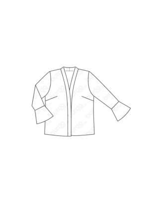 Veste en Velours 128 | Burda Style 10/19