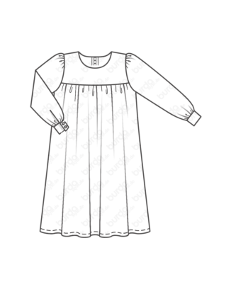 Robe en Viscose 131 | Burda Style 10/19