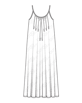Robe en Viscose n°102 | Burda Style 07/20