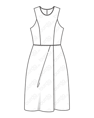 Robe en Lin n°104 | Burda Style 07/20