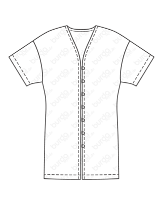 Robe en Coton n°106 | Burda Style 07/20