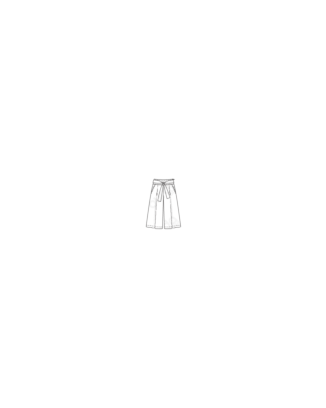 Jupe-culotte en Laine 111 | Burda Style 04/20