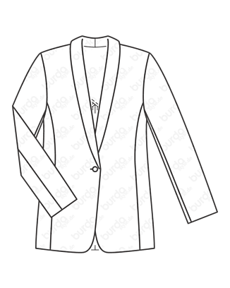 Blazer en Stretch n°119 | Burda Style 07/20