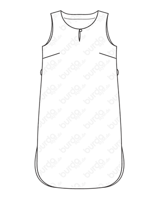 Robe en Coton n°122 | Burda Style 07/20