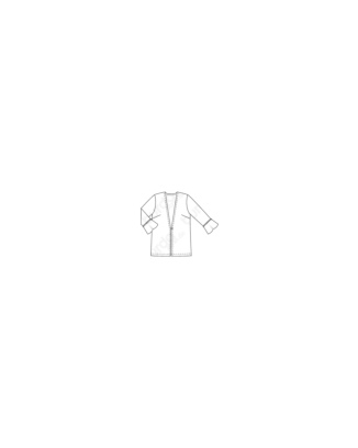 Veste chemisier en Twill 123 | Burda Style 04/20