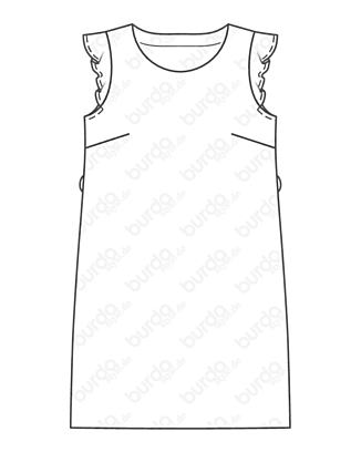 Robe en Coton n°123 | Burda Style 07/20