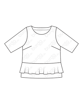 Chemisier en Soie n°124 | Burda Style 07/20