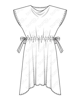 Robe en Coton n°126 | Burda Style 07/20