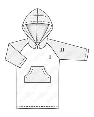 Poncho en Coton n°129 | Burda Style 07/20