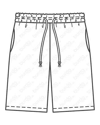 Short en Coton n°131 | Burda Style 07/20