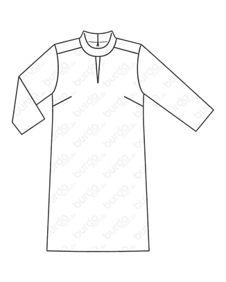 Robe en Viscose n°102 | Burda Style 08/20