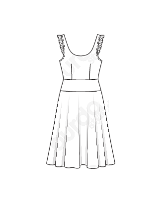 Robe en Viscose n°107 | Burda Style 05/20