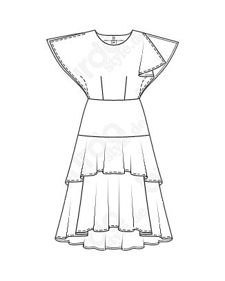 Robe en Soie n°109 | Burda Style 05/20