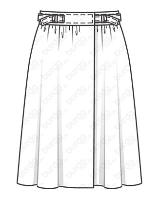Jupe en Coton n°109 | Burda Style 06/20