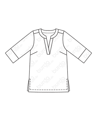 Chemisier en Coton n°111 | Burda Style 06/20