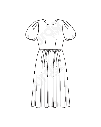 Robe en Coton n°112 | Burda Style 05/20