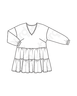 Tunique en Coton n°113 | Burda Style 05/20