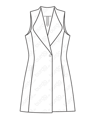 Gilet en Laine n°115 | Burda Style 08/20