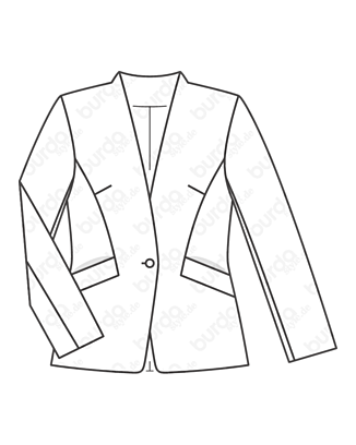 Blazer en Stretch n°117 | Burda Style 08/20