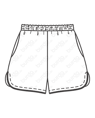 Short en  n°119 | Burda Style 06/20