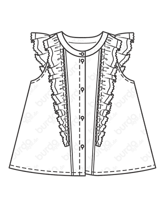 Chemisier en Coton n°122 | Burda Style 06/20