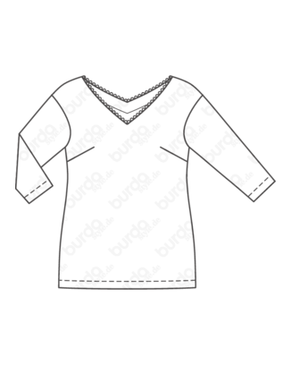 Top en Jersey  n°123 | Burda Style 06/20