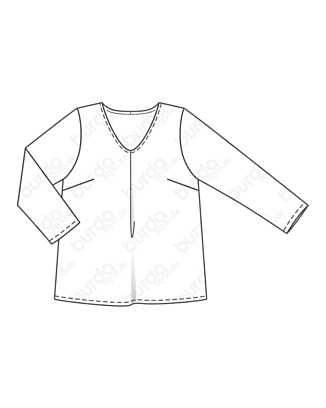 A, B Chemisier en Popeline n°125 | Burda Style 09/20